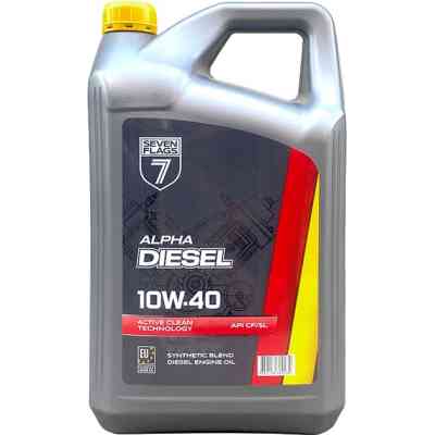 Моторна олива 7FLAGS Alpha DIESEL 10W-40 4,5л Вінниця