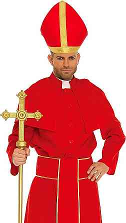 Костюм Кардинал мужской Leg Avenue Costume Cardinal Red XL Sex Aura Киев