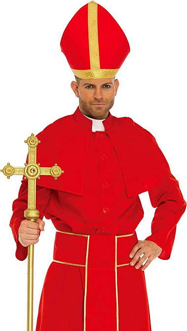 Костюм Кардинал мужской Leg Avenue Costume Cardinal Red XL Sex Aura Киев - изображение 3