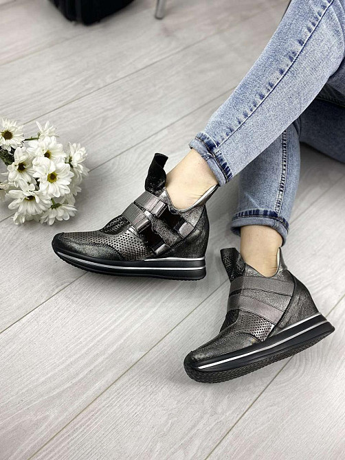 Marko Снікерси жіночі DE MARKO 7001 нікель (весна-літо, шкіра натуральна) (3169) Коломыя - изображение 7