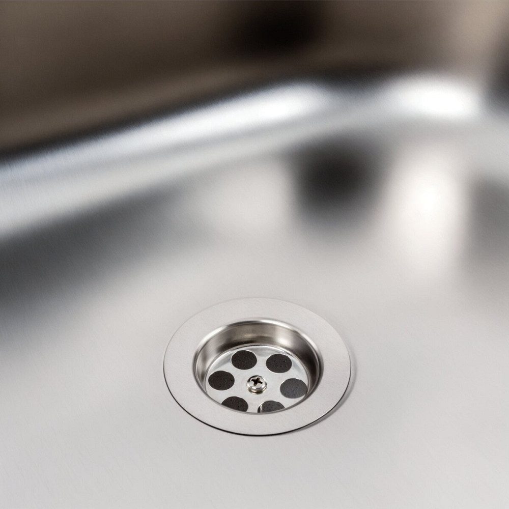 PLATINUM Мийка кухонна з нержавіючої сталі Platinum 4050 (0,4/120 мм) Киев - изображение 5