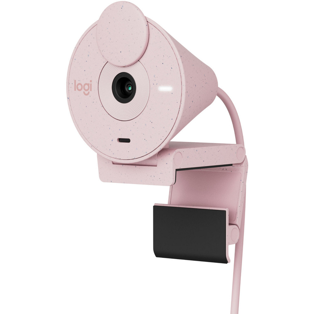 Веб-камера Logitech Brio 300 Rose (960-001448) Рожевий Харьков - изображение 9
