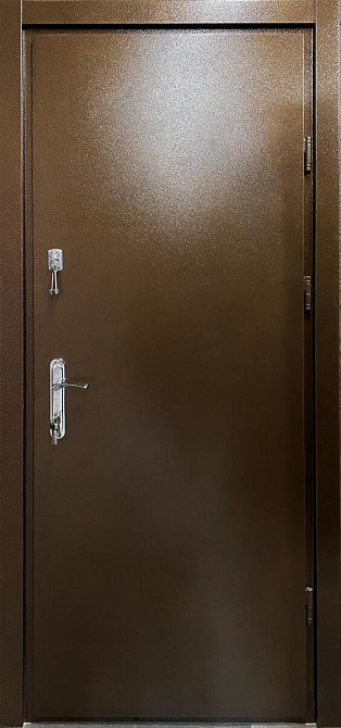 Двері металеві Redfort - Серія Метал/Метал + притвор комплектація Оптима плюс, колір Мідний антік Київ - фото 1
