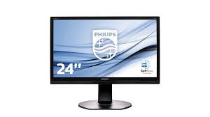 Монітор 24" Philips 241PQ Silver-Black клас "Б" Луцьк - фото 1