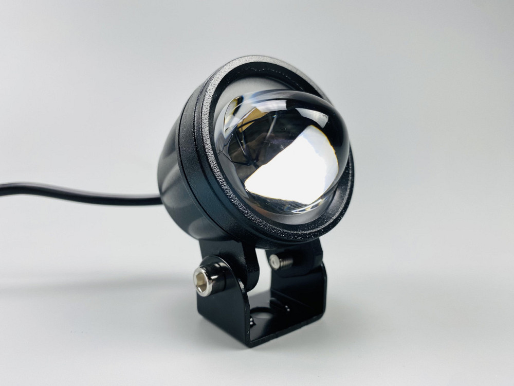 Світлодіодна LED фара лампа для мотоцикла, водонепроникна автомобільна мотоциклетна протитуманна Мукачево - фото 7