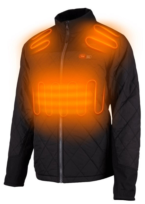 Куртка з підігрівом з капюшоном MILWAUKEE, M12 HPJBL2-0 чорна (розмір XXL) Одесса - изображение 2