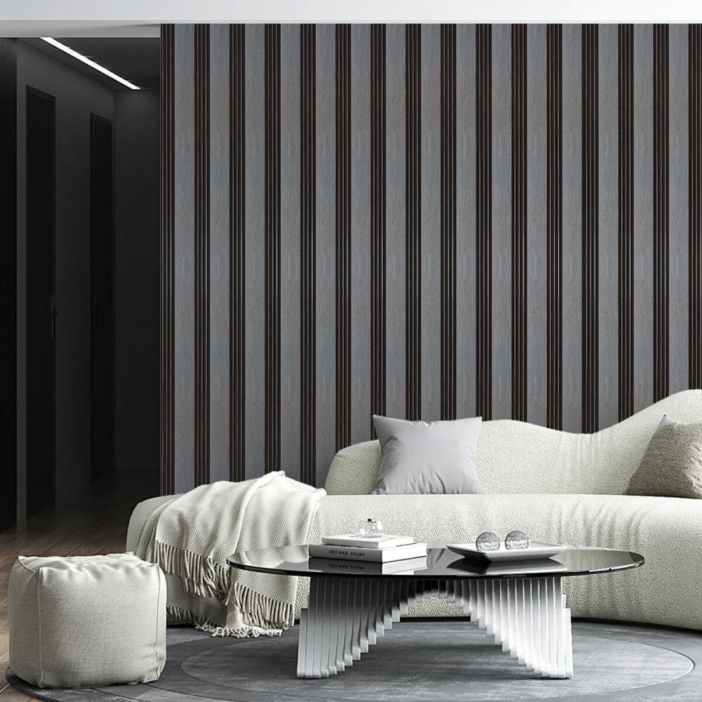 Рейка декоративна PS 2900х160х11мм Сіре дерево з чорним SW-00002149- Дніпро - фото 7