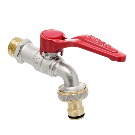 Кран поливу Koer KR.247 - 1/2" з конектором для швидкого підключення (KR3196)   ( 22448 ) Харків