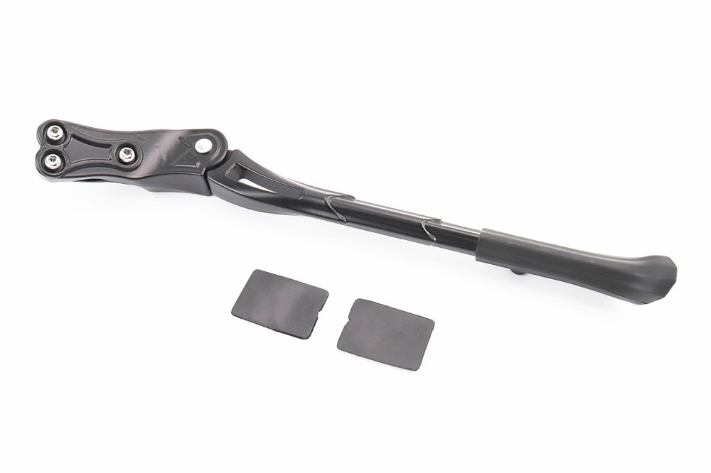 Підніжка бокова задня для 26", кріплення за перо рами, алюмінієва, чорна HS-016 Київ - фото 1