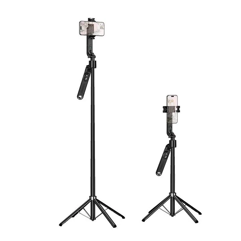 Селфі-монопод HOCO K32 Soporte smart live broadcast holder Black Киев - изображение 3