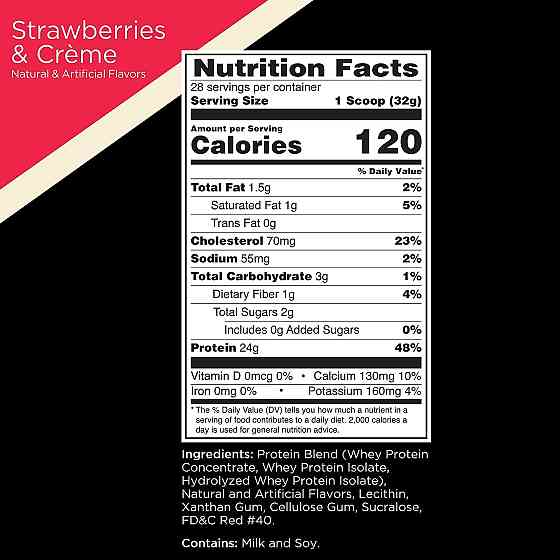 Протеїн Rule One Whey Blend 908 gram (Strawberries &amp; Creme) Луцьк