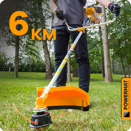 Бензокоса Powermat 6 км + аксесуари (Польща) Київ