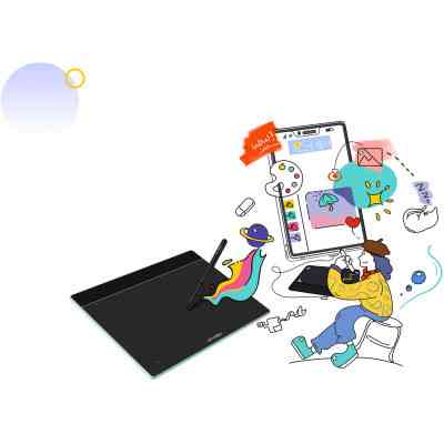 Графический планшет XP-Pen Deco Fun Black (Deco Fun XS_BK) Винница