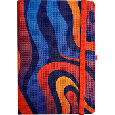 Книга записная Optima Rainbow-06 А5 128 листов клетка (O27190-06) Винница - изображение 1