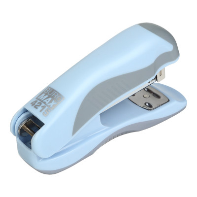 Степлер Buromax пластиковый PASTEL, 20 листов, (скобы №24, 26), 111 х 62 х 32 мм, голубой (BM.4215-14) Винница - изображение 2