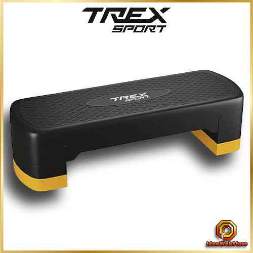 Степ платформа спортивная для фитнеса аэробики кардио упражнений на выносливость регулируемая высота желтая Киев