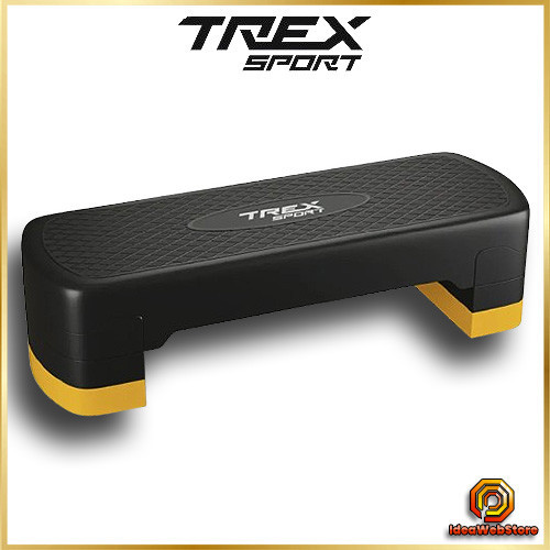 Степ платформа спортивная для фитнеса аэробики кардио упражнений на выносливость регулируемая высота желтая Киев - изображение 1