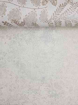 Шпалери вінілові на флізеліні AS creation The Bos 0.53х10 під штукатурку ефект потертості білі зі сріблом Київ