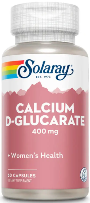 Кальций Д глюкарат Solaray Calcium D Glucarate 400mg 60 caps Киев - изображение 1