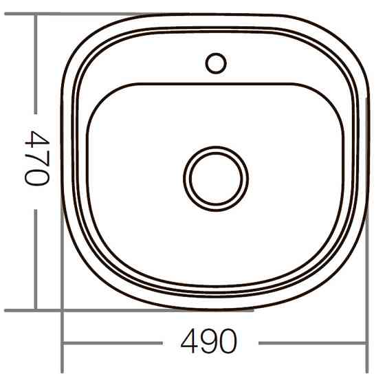 Мийка кухонна Zerix Z4947-08-180E    ( ZM0559 ) 22126 Харків