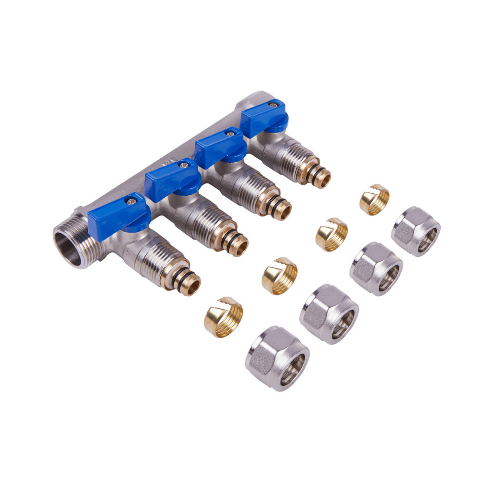 Колектор Thermo Alliance Standart 3/4" 4 виходи SD231W4 Київ - фото 3
