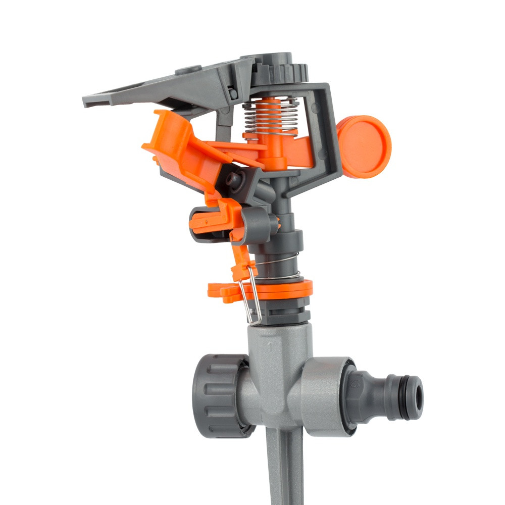 Flora Дождеватель импульсный на металлическом колышке (ABS+AL) FLORA (5013234) Киев - изображение 5