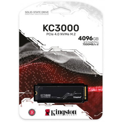 Накопитель SSD M.2 2280 4TB Kingston (SKC3000D/4096G) Винница - изображение 8