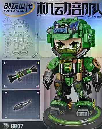 Дитячий Конструктор мобільний підрозділ ВІЙСЬКОВИЙ ЗАГІН Харків