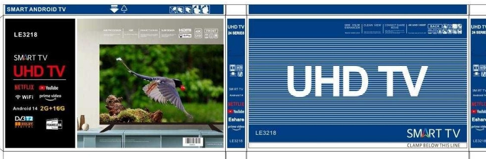 Телевізор Smart TV UHD TV LE3218 42" Харків - фото 1