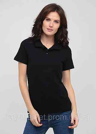 Поло базове Stedman Polo приталене жіноче чорне (ST3100-BLO) M Київ
