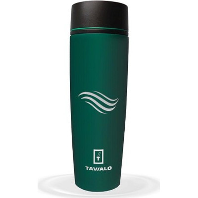 Термокружка Tavialo матовий зелений колір + 2 ущільнювальних кільця 460 мл (190460108) Вінниця - фото 1