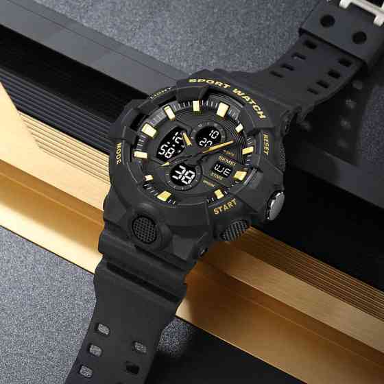 Мужские спортивные часы с гарантией SKMEI, Лучшие тактические часы Военные с батарейкой YV-42 Ивано-Франковск