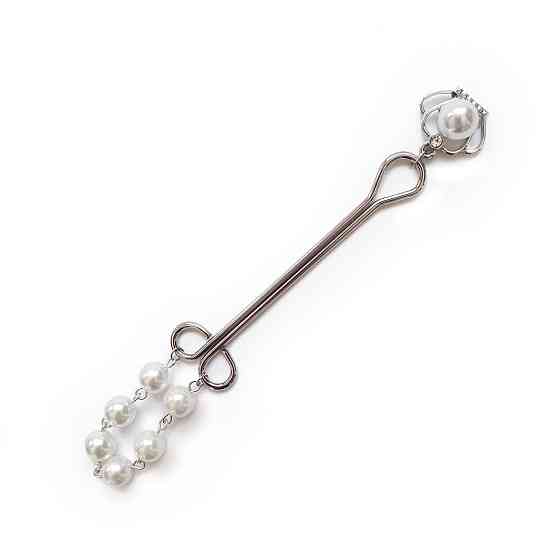Затискач для клітора Art of Sex - Clit Clamp Royal Pearls Sex Aura Київ