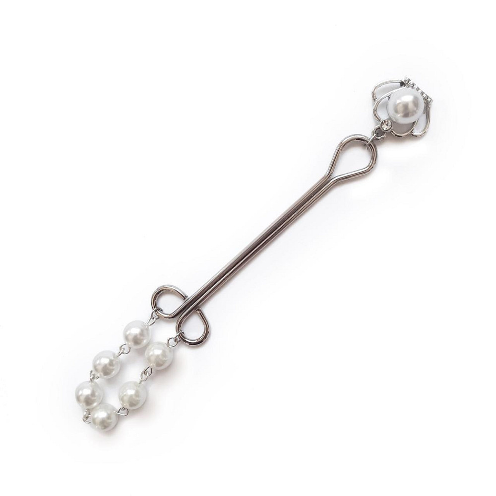 Затискач для клітора Art of Sex - Clit Clamp Royal Pearls Sex Aura Київ - фото 1
