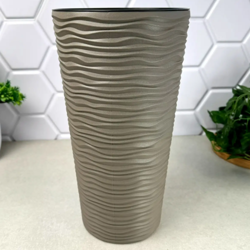 Вазон Ф'южн 16*30см капучіно Алеана Житомир - изображение 4