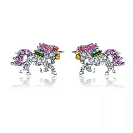 Бижутерия с единорогом набор разноцветный Киев