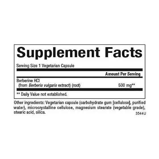 Берберин Natural Factors WellBetX Berberine 500mg 120 капс Киев