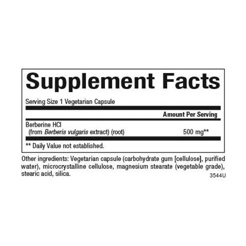 Берберин Natural Factors WellBetX Berberine 500mg 120 капс Киев - изображение 2