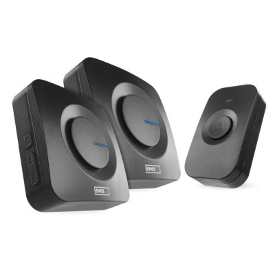 Дверной звонок EMOS Беспроводной дверной звонок EMOS P5730 3x AAA 2 приемника (180м) (P5730) Винница - изображение 1