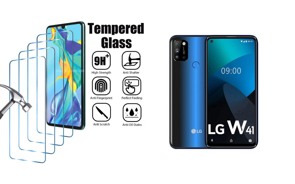 Захисне скло ArmorGlass для LG W41, LG W41 Plus, LG W41 Pro – стійке до подряпин та ударів Київ - фото 1