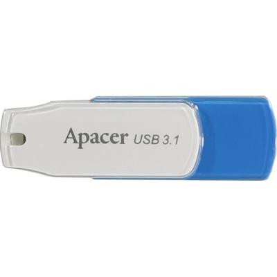 USB флеш накопитель Apacer 64GB AH357 Blue USB 3.1 (AP64GAH357U-1) Винница - изображение 1