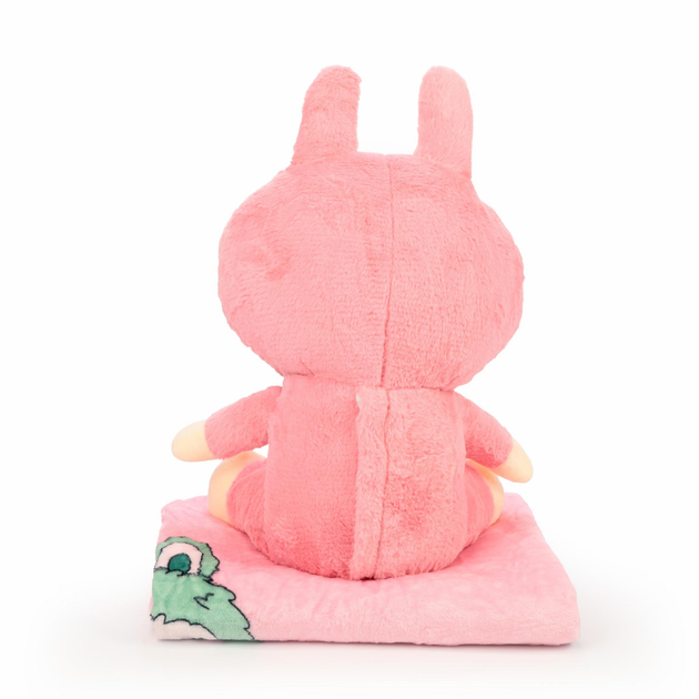 Мягкая игрушка-плед,подушка 3 в 1 Лабубу 50 см Красный ТМ COLORFUL HOME LAB2R Киев - изображение 14