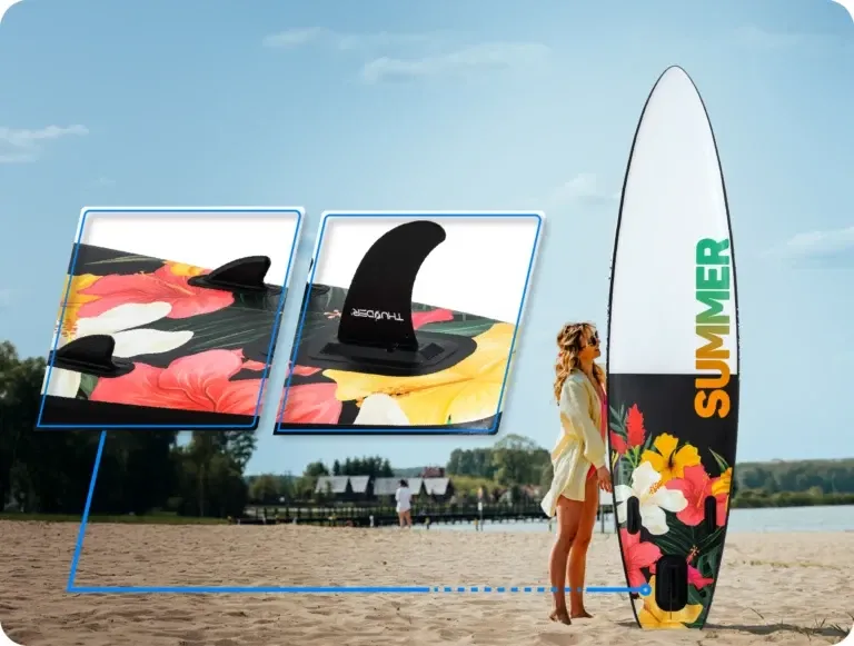 Надувна SUP дошка (Сапборд) THUNDER NOX 320 Київ - фото 9