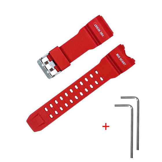 Ремешок для Casio G-Shock GWG-1000 Red SI SBR Киев