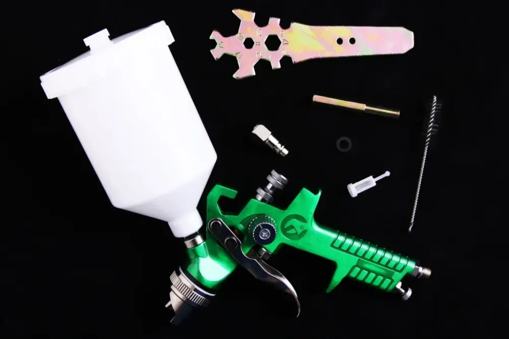 Пистолет покрасочный пневмат. Intertool HVLP 1.3мм в/б пластик 600мл Винница - изображение 1