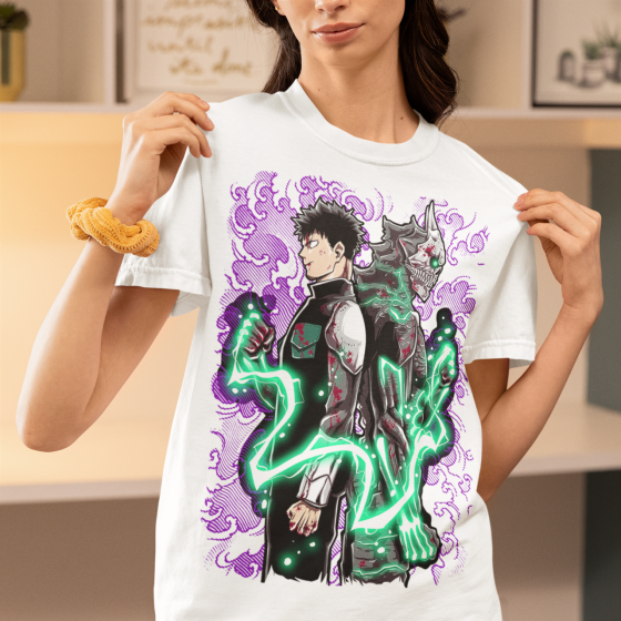 Футболка аниме Каиджу Но Хосхина Гифт оверсайз (S/M/L) Черний AnimeJ0707 Днепр