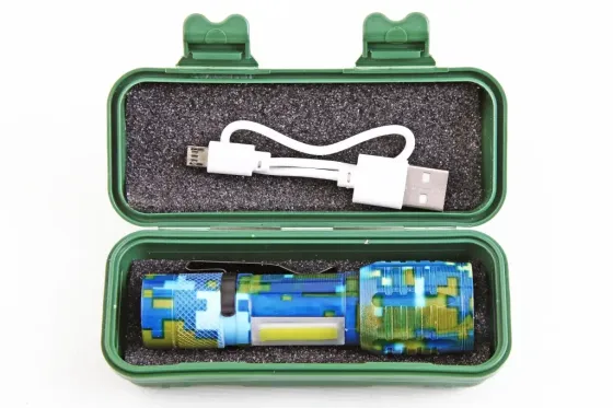 Літературка ручного метала (3 режими, під microUSB зарядку) Вінниця