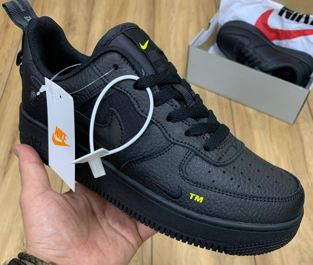 Женские кожаные кроссовки Nike Air Force Киев - изображение 9