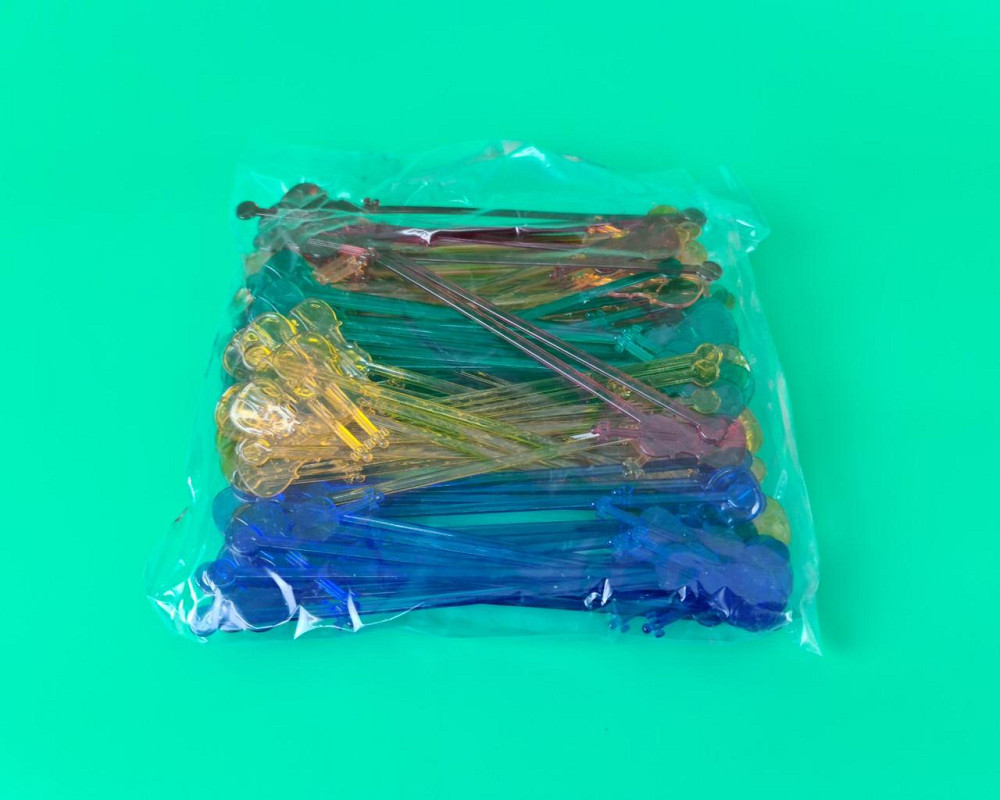 Мішалка пластикова для коктейлю "Контрабас" 19см (100шт) Юніта Харків - фото 5