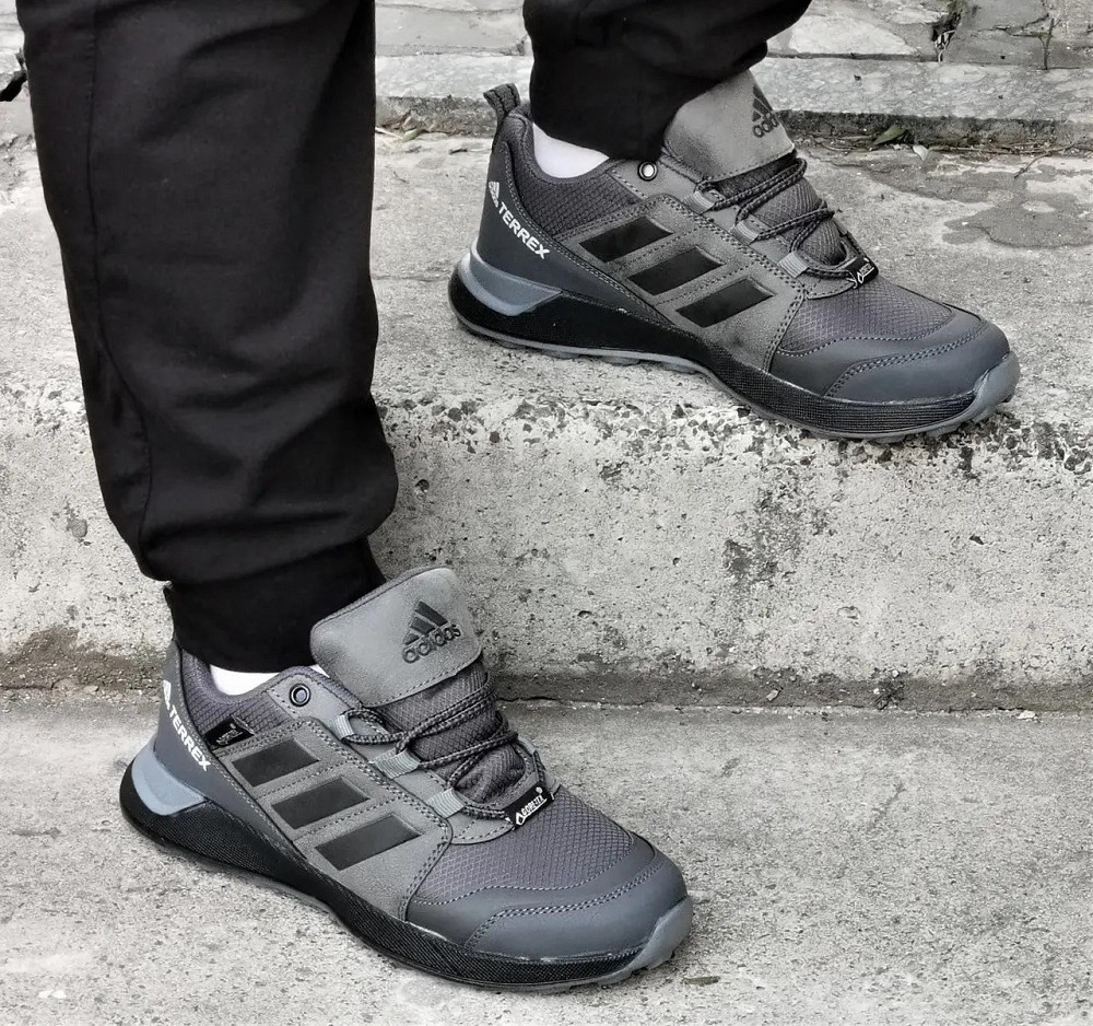 Термо Кроссовки Adidas Terrex Мужские Серые Адидас Терекс Еврозима Gore-Tex (размеры: 40,41,42) Днепр - изображение 6